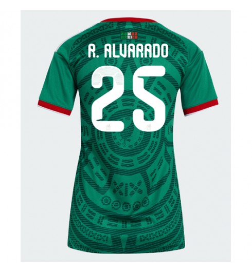 Meksiko Roberto Alvarado #25 Kotipaita Naisten MM-kisat 2026 Lyhythihainen Meksiko Roberto Alvarado #25 Kotipaita Naisten MM-kisat 2026 Lyhythihainen